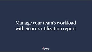 Workload Optimization: Managing Team Utilization for Balanced Productivity