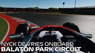 Nyck De Vries Onboard Balaton Park Circuit | Assetto Corsa