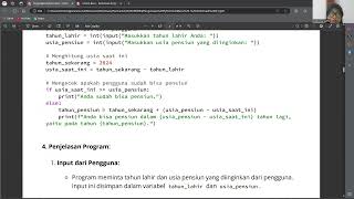 Kelas Coding Anak - Python Basic - Pertemuan 6