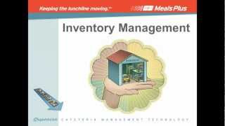 Inventory Management for School Cafeterias