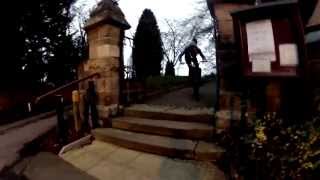 Simon Gray winter bmx clips with Go-pro hero HD-2