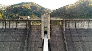 永平寺ダム | ドローンで見る福井のダム