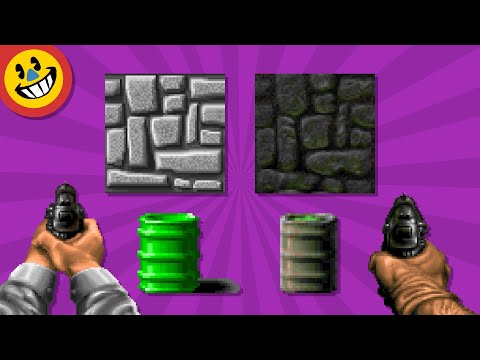 Wolfenstein 3D Graphics And Audio In Doom (And Vice-Versa)