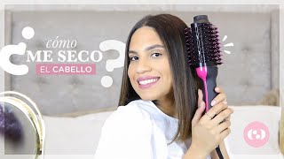 CÓMO SECO MI CABELLO LACIO EN CASA USANDO EL REVLON ONE STEP DRYER | La Comparona