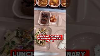 Lunch of Ordinary Korean University Student pt.236 #food #foodie #mukbang #lunch #shorts