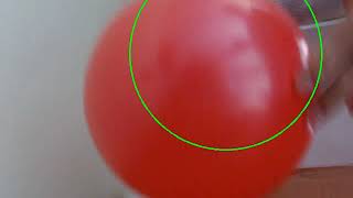 red ball detected opencv python