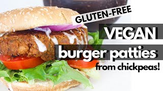 EASY VEGAN BURGER RECIPE (Vegan Meatball, Veggie Patty Recipe) / gluten free vegan