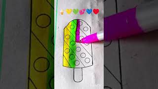 🍦💛💚💕💙❤️ #satisfying #creative #art #viralvideo #trending #ytshorts #youtubeshorts #shorts