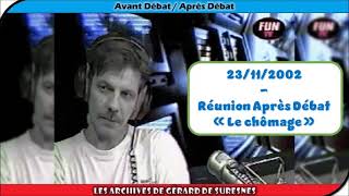 23/11/2000 - Réunion Après Débat « Le chômage »