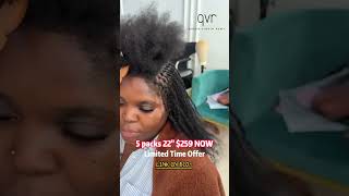 Same Hair in the Video,Link in bio #qvrhair #hairstyles #braids