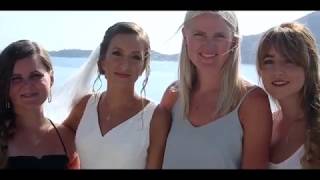 Our Greek-American-Danish wedding on the island of Kalymnos, Greece