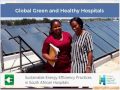 Webinar | Sustainable Energy Efficiency Practices in South African Hospitals