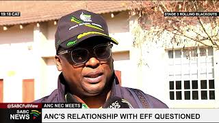 ANC's relationship with EFF questioned