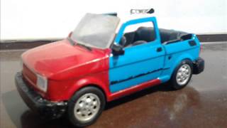 Welly Fiat 126p cabrio - Renowacja