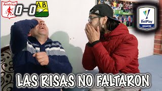 Reacción AMÉRICA vs BUCARAMANGA 0 - 0  / Liga BetPlay 2021 / Fecha 4
