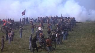(Gettysburg 1993) Confederate artillery barrage