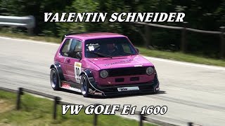 VALENTIN SCHNEIDER | SALITA ALPE NEVEGAL 2022 | VW GOLF E1 1600