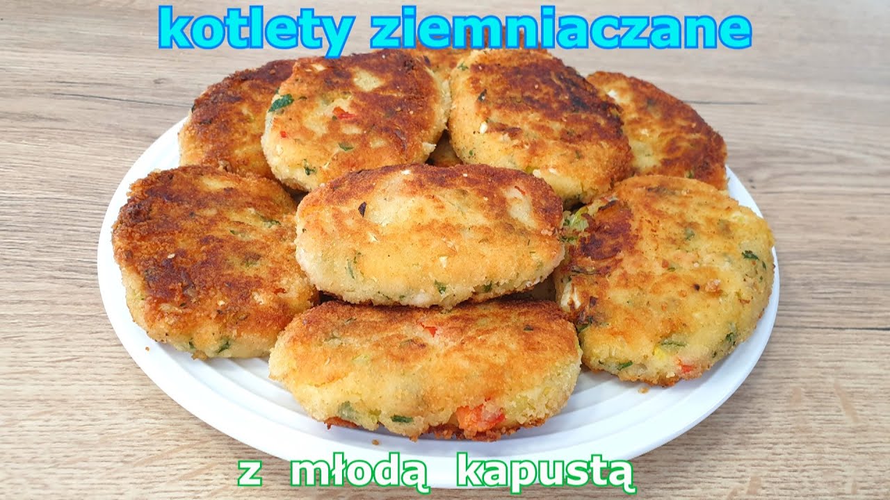 Przepyszne KOTLETY Z Młodej Kapusty I Ziemniaków 👌 Przepis Babci - YouTube