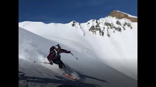 Enjoying powder in Serre Chevalier (2020)