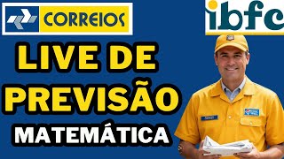 CONCURSO DOS CORREIOS - AS 10 QUESTÕES DE MATEMÁTICA QUE VÃO CAIR NA SUA PROVA - IBFC #correios