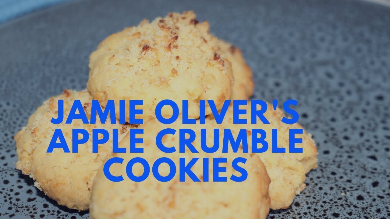 Jamie Oliver's Apple Crumble Cookies (2019) - YouTube