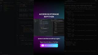 Access S3 Storage in Python