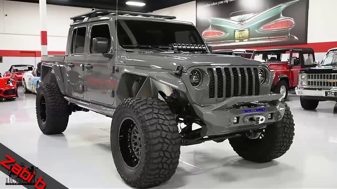 JEEP GLADIATOR CUSTOM SEMA 2020, Walkaround - YouTube