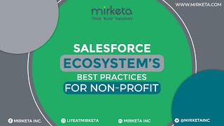 Optimizing your Non-Profit Organization with Salesforce Best Practices and Strategies | Nonprofit