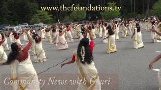 Onam Dance Thiruvathira and Mavelli Procession in Boston