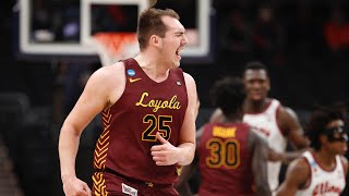 Cameron Krutwig's 19 points help Loyola Chicago stun Illinois