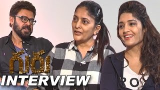 Guru Movie Team Exclusive Interview |  Venkatesh | Ritika Singh | Sudha Kongara Prasad | TV5 News.