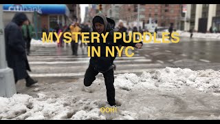 MYSTERY PUDDLES in nyc