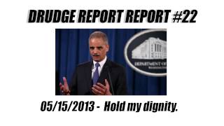 Drudge Report Report #22 - Hold my dignity.