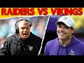 Las Vegas Raiders vs Minnesota Vikings Preview, Predictions, Odds   NFL Preseason Week 1