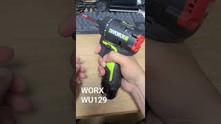 WORX WU129 전동드라이버 트리거 민감도 테스트!