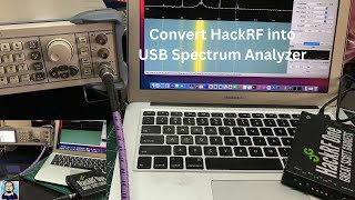 Convert your HackRF into a Cheap USB Table Top Spectrum Analyzer