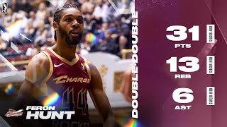 Feron Hunt Posts SEASON-HIGH 31 PTS, 13 REB \u0026 6 AST vs. Go-Go