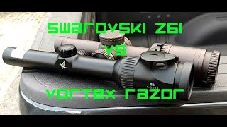 Swarovski Z6i 1-6x24 4-I vs Vortex Razor HD Gen II 1-6x24 JM-1