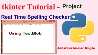 Real Time Spelling Checker and Corrector using TextBlob Library in Hindi | Urdu