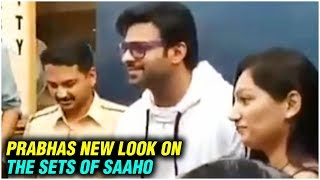 #Prabhas From The Sets Of #Saaho | Prabhas Spotted In A New Look With FansI n Mumbai