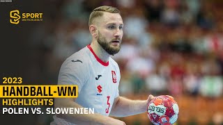 Deutliche Angelegenheit! Slowenien lässt Gastgeber Polen keine Chance | SDTV Handball