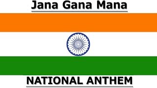 Jana Gana Mana || Indian National Anthem For Kids || Patriotic Song