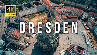 Dresden city, Germany 🇩🇪 in 4K Ultra HD | Drone Video