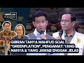 Pertanyaan Greenflation Gibran ke Mahfud MD, Pengamat: Yang Nanya dan Yang Jawab Sama, Enggak Jelas