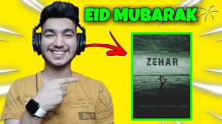 ZEHAR - Talhah Yunus | JJ47 | Nabeel Akbar | Prod. by Jokhay | REACTION | PROFESSIONAL MAGNET |