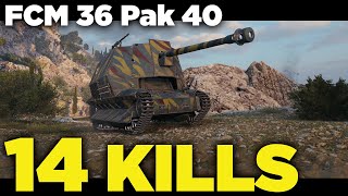 FCM 36 Pak 40 || 14 KILLS | 2,9K Damage || World of Tanks