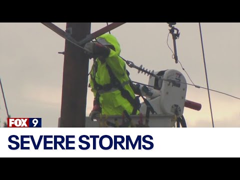 Las tormentas causan estragos en Minnesota y Wisconsin