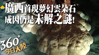 【360°今日大陸】夢幻洞穴!廣西首次發現「雲朵石」奇觀 形成原因仍是未解之謎! @全球大視野Global_Vision