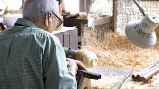 人間国宝 木工芸 川北良造 こども工芸インタビュー