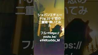 獅子のピアニストがショパンエチュード op. 25- 5弾いてみた